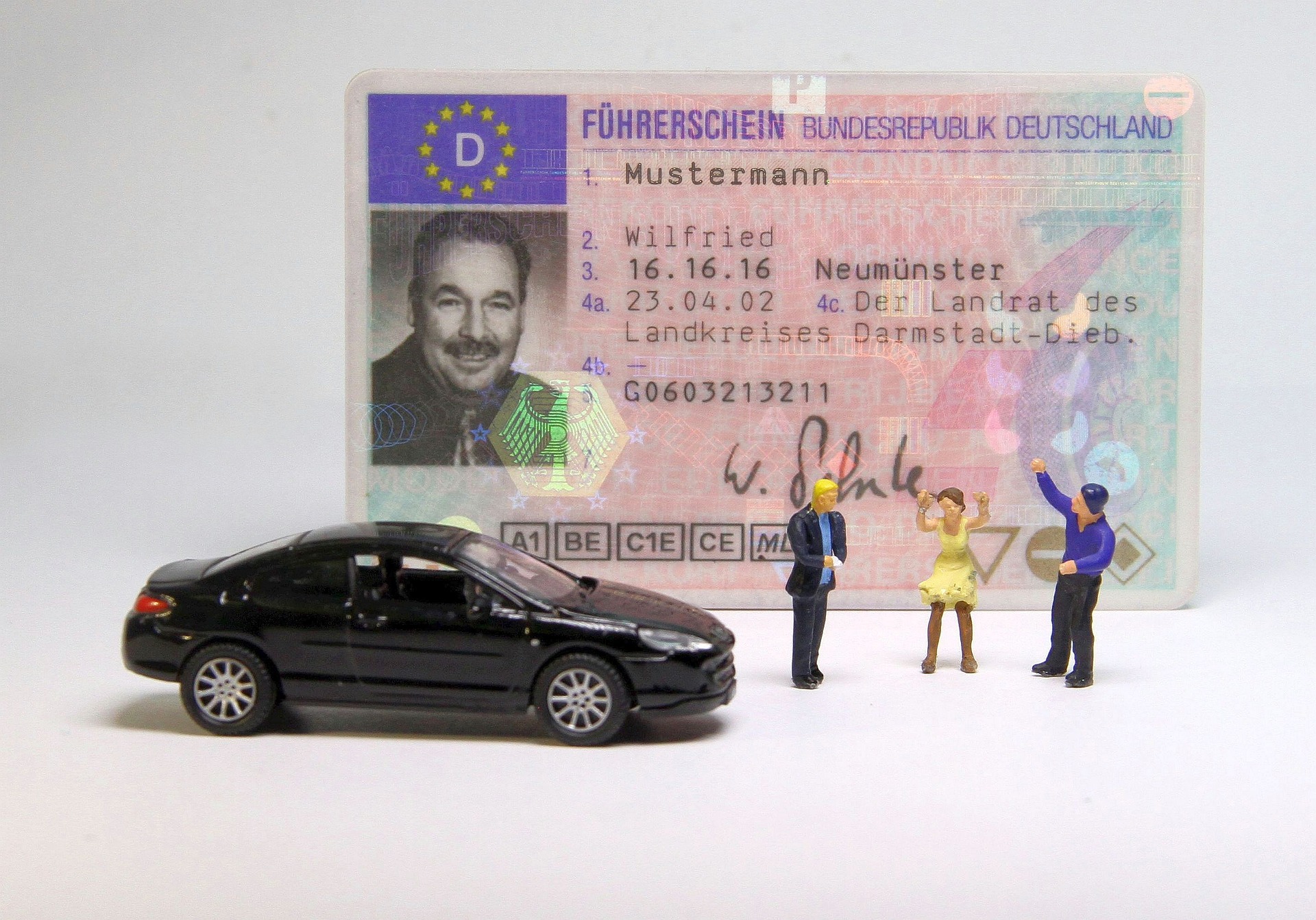 Führerscheinsehtest